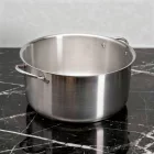 Alacsony lábas, 33 l, de Buyer, 45 cm átm., 18/10 rozsdamentes