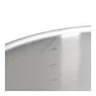 Alacsony lábas, 33 l, de Buyer, 45 cm átm., 18/10 rozsdamentes