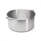 Alacsony lábas, 45 l, de Buyer, 50 cm átm., 18/10 rozsdamentes