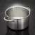 Magas lábas 6,6 liter de Buyer, 24 cm átm., 18/10 rozsdamentes