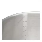 Magas lábas 6,6 liter de Buyer, 24 cm átm., 18/10 rozsdamentes