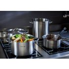 Magas lábas, 31,4 l, de Buyer, 40 cm átm., 18/10 rozsdamentes