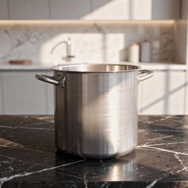 Fazék 11 l, 24 cm átm., 18/10 rozsdamentes, de Buyer