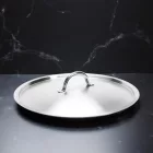 Fedő 40 cm, rozsdamentes, de Buyer