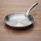Serpenyő, 24 cm, Alchimy, de Buyer, rozsdamentes