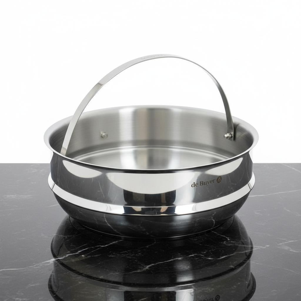 Pároló edény betét, 24 cm, rozsdamentes