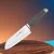 Santoku japán kés, 17 cm, Fibre Karbon 2