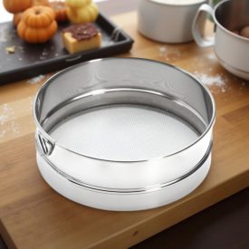   Lisztszita, átmérő: 21 cm, hálószem: 0,8 mm, de Buyer, rozsdamentes