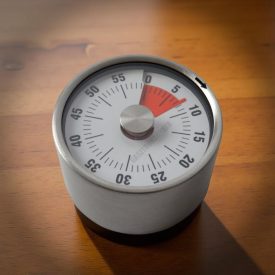 Időzítő csengőhanggal, mechanikus