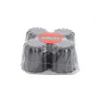Canelé Bordelais sütőforma, 5,5 cm átm., 4 db/csomag