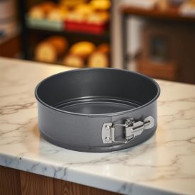 Tortaforma, kerek csatos, 20 cm