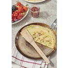 Spatula, ferde, 25 cm, bükkfa, B Bois, de Buyer