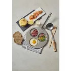 Spatula, ferde, 25 cm, bükkfa, B Bois, de Buyer