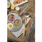 Spatula, ferde, 25 cm, bükkfa, B Bois, de Buyer