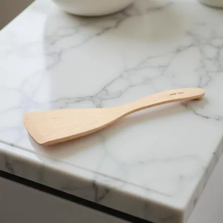 Spatula, nagy, 8×30 cm, bükkfa, B Bois, de Buyer