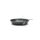 Kékacél serpenyő, 24 cm, La Lyonnaise, de Buyer
