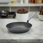 Kékacél serpenyő, 28 cm, La Lyonnaise, de Buyer