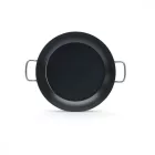 Paella vasserpenyő, 34 cm, La Lyonnaise, kékacél, de Buyer