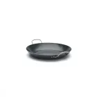 Paella vasserpenyő, 34 cm, La Lyonnaise, kékacél, de Buyer