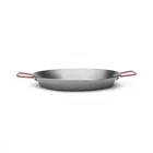 Paella vasserpenyő piros füllel, 32 cm, de Buyer