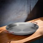 Paella vasserpenyő piros füllel, 40 cm, de Buyer