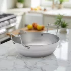 Vasserpenyő, mély, 28 cm, 4 l, La Lyonnaise, de Buyer