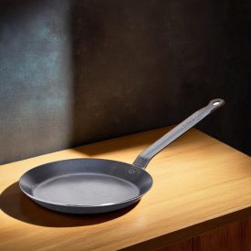 Palacsintasütő, 18 cm, de Buyer, extra erős kékacél