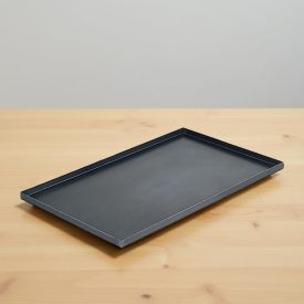   Sütőlemez, 53×32,5 cm, 90 fok felhajtás, kékvas, de Buyer