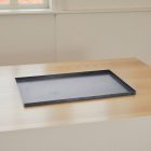 Sütőlemez, 60×40 cm, 90 fok felhajtás, kékvas, de Buyer