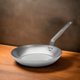 Vasserpenyő, grillserpenyő, 30 cm, Carbone Plus, de Buyer