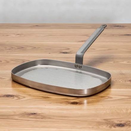 Vasserpenyő, téglalap grill serpenyő, 38×26 cm, de Buyer