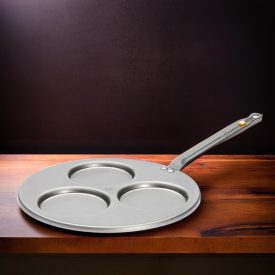   Palacsintasütő, tükörtojás-sütő, 27 cm, Mineral B, de Buyer, vas