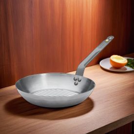 Vasserpenyő, grillserpenyő, 26 cm, Mineral B, de Buyer