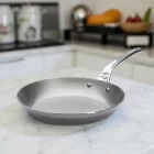 Vasserpenyő rozsdamentes acélnyéllel, 28 cm, de Buyer