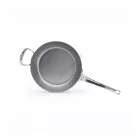 Vasserpenyő rozsdamentes acélnyéllel, füllel, 32 cm, de Buyer