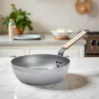 Vasserpenyő bükkfa nyéllel, mély, 24 cm, 2,5 l, de Buyer