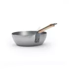 Vasserpenyő bükkfa nyéllel, mély, 24 cm, 2,5 l, de Buyer