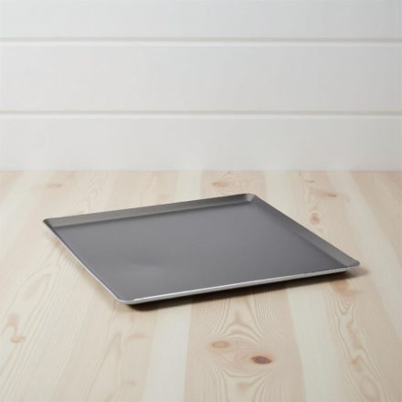 Sütőlemez, 40×30 cm, 45 fok felhajtás, tapadásmentes alumínium, de Buyer