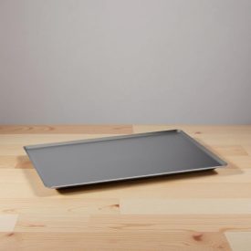   Sütőlemez, GN 1/1, 45 fok felhajtás, tapadásmentes alumínium, de Buyer