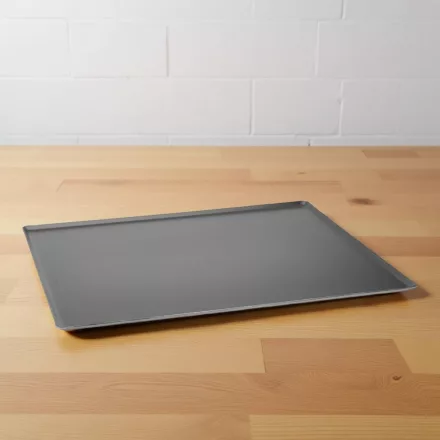Sütőlemez, 65×53 cm, 45 fok felhajtás, tapadásmentes alumínium, de Buyer
