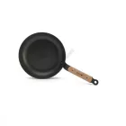 Serpenyő bükkfanyéllel, indukciós, 24 cm, tapadásmentes, de Buyer