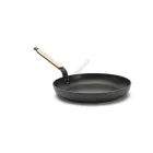 Serpenyő bükkfanyéllel, indukciós, 32 cm, tapadásmentes, de Buyer