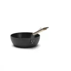 Mély serpenyő, 24 cm, bükkfanyéllel, tapadásmentes, de Buyer