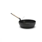 Mély serpenyő, 28 cm, bükkfanyéllel, tapadásmentes, de Buyer