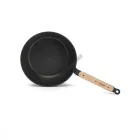 Mély serpenyő, 28 cm, bükkfanyéllel, tapadásmentes, de Buyer