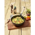 Mély serpenyő, 28 cm, bükkfanyéllel, tapadásmentes, de Buyer