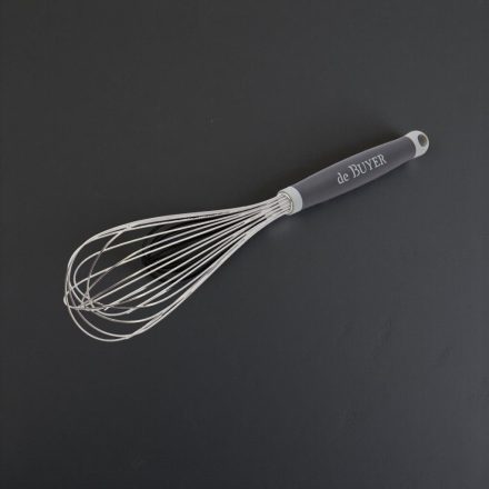 Habverő, 8 szálas, 45 cm, csúszásgátló ergonomikus nyéllel