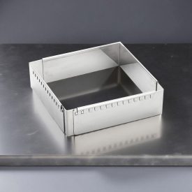   Sütőkeret, állítható négyzet, 16 cm-től 30 cm-ig, de Buyer