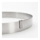 Sütőkeret, tortakarika, állítható kör, 18-36 cm között, 3 cm, de Buyer, rozsdamentes