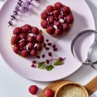 Tartlet karika, perforált, 10,5×3,5 cm